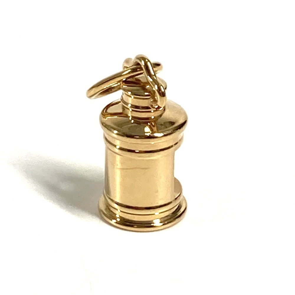 HERMES Hermès Curiosite accessories jewelry necklace pendant top metal men's ... - Picture 4 of 5